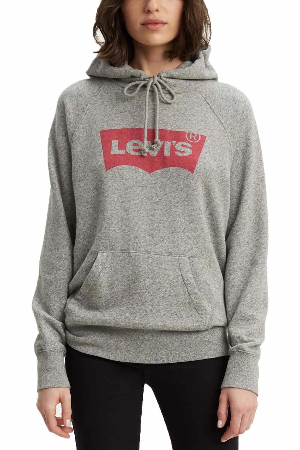 LEVIS Woman sweater 35946-0003 Gray - Barbopoulos store, Chania