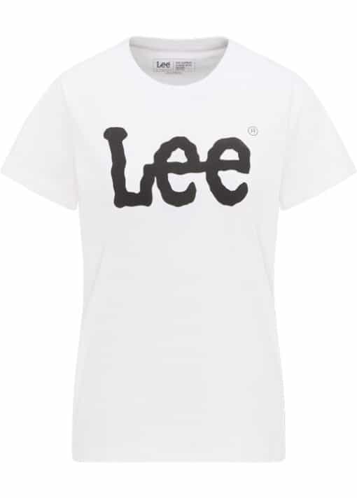 Lee LOGO TEE WHITE L42UER12