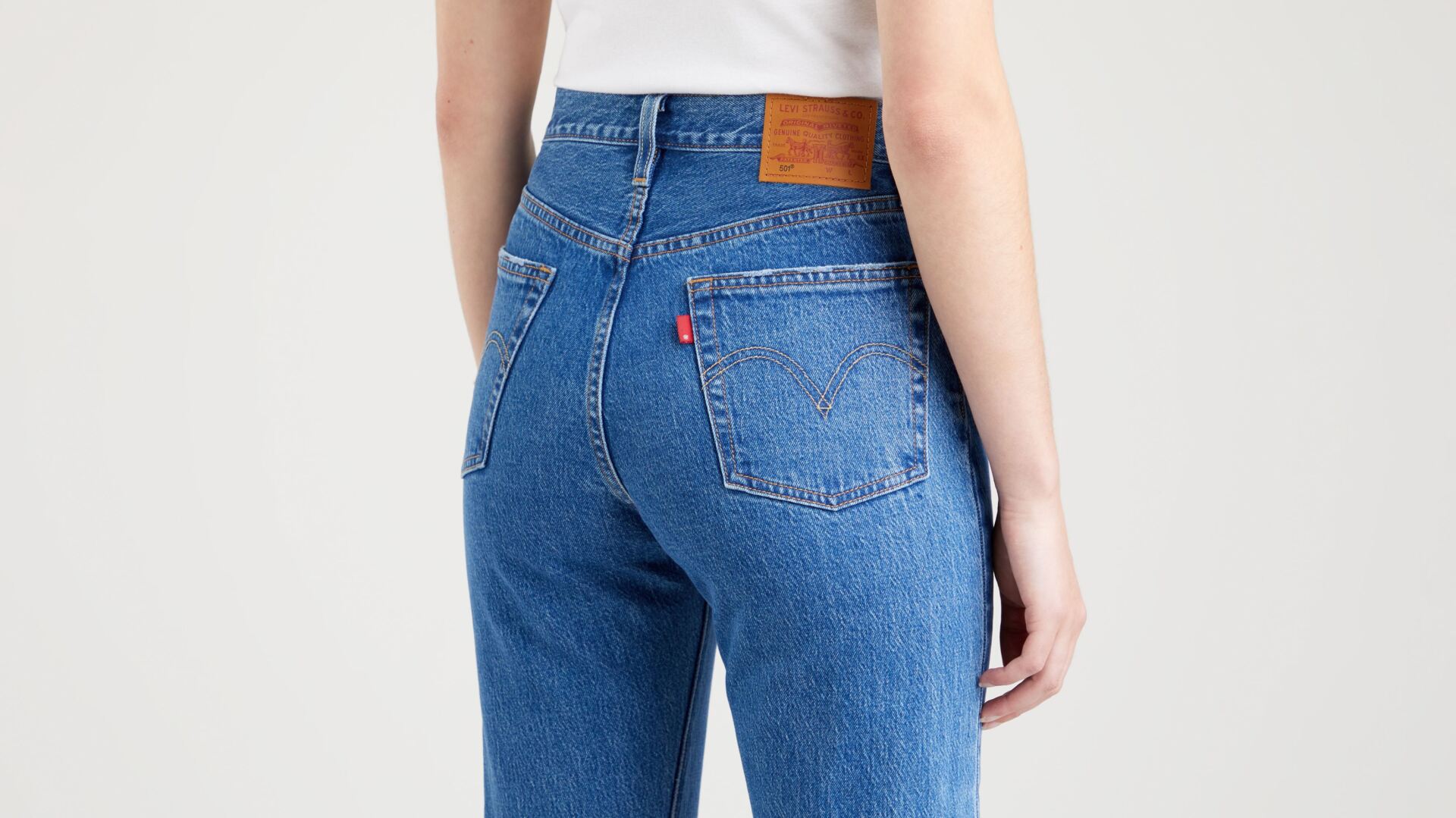 Levis Woman Pants Jean 501® Crop Jeans Blue 36200-0225 - Barbopoulos store,  Chania