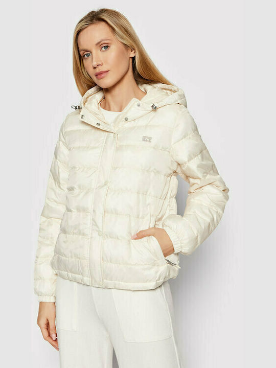 Levi's Edie Packable Jacket Woman White Jacket A0675-0006 - Barbopoulos  store, Chania
