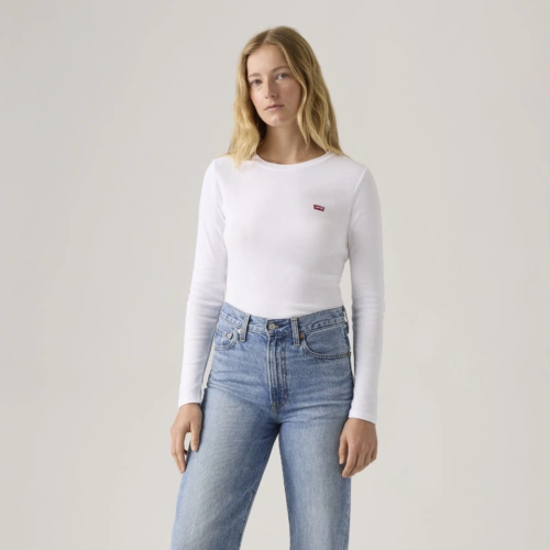Levi's Essential Crewneck Γυναικείο Σετ 2-pack Μακρυμάνικες Μπλούζες 004AP-0000