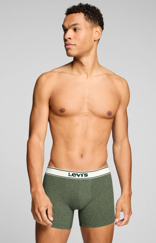 Levi's Vintage HTR Boxer Brief 2P Ανδρικό Χακί 2-pack Boxer 37149-1253