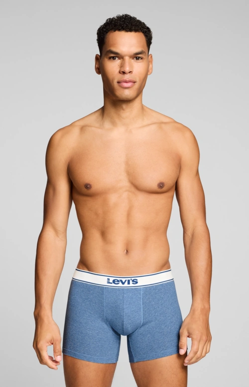 Levi's Vintage HTR Boxer Brief 2P Ανδρικό Μπλε 2-pack Boxer 37149-1254